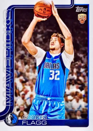 Cooper Flagg · Topps Mavericks RC