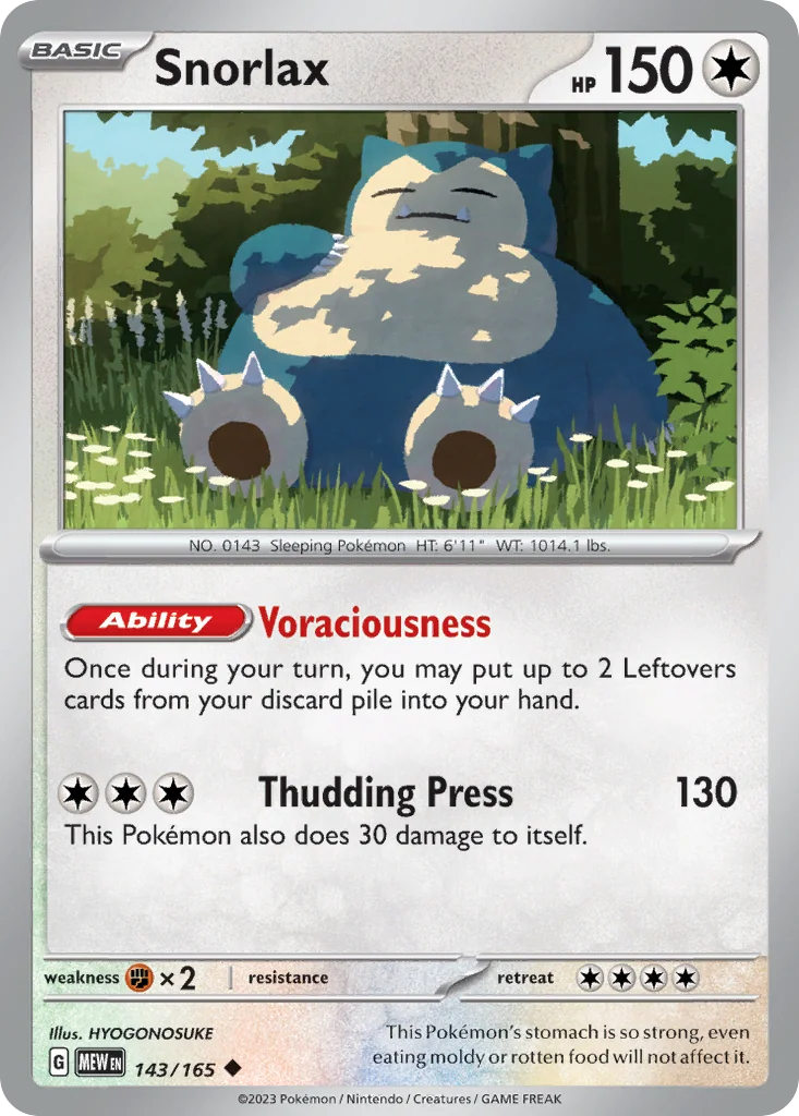 Snorlax 151